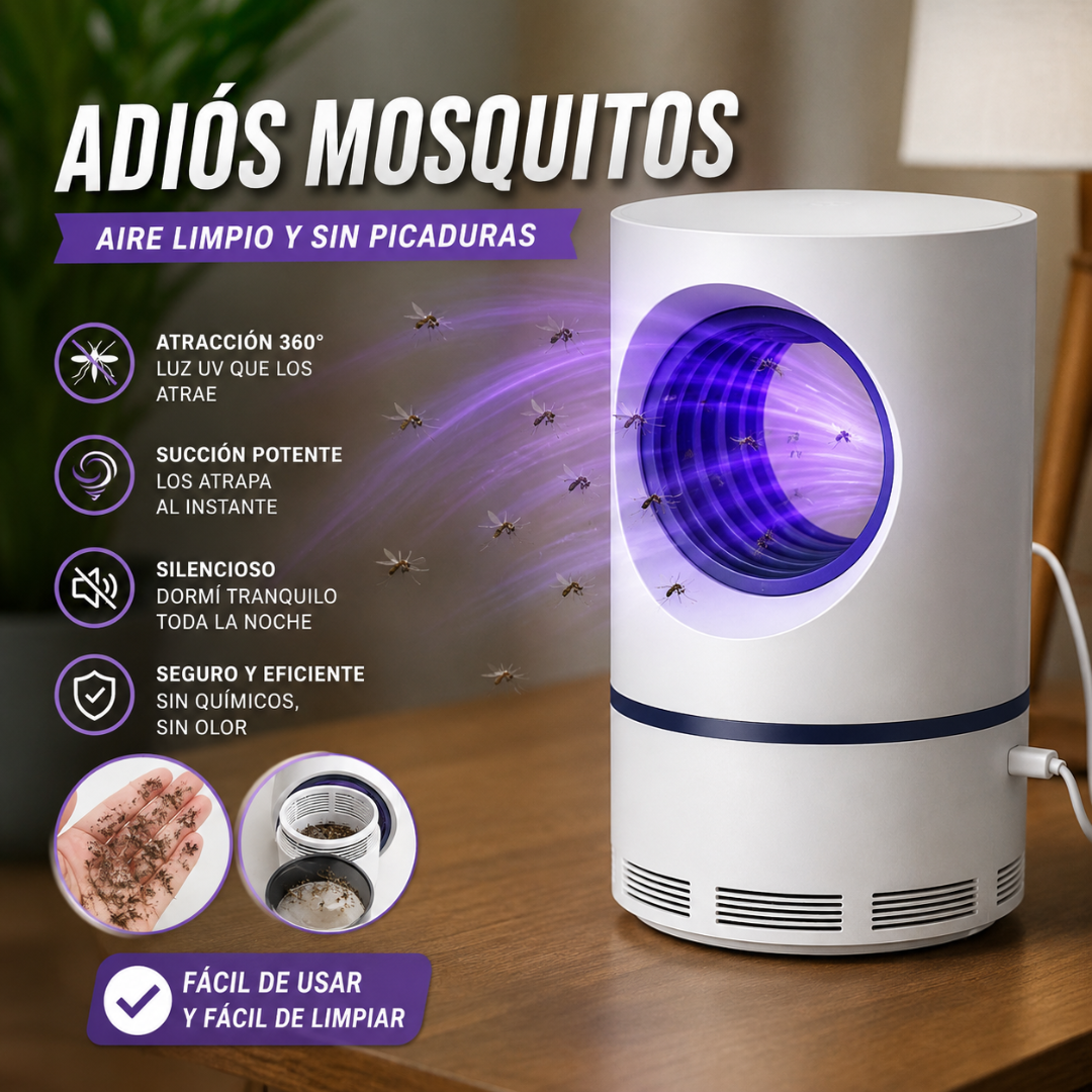 Lámpara Mata Mosquitos UV